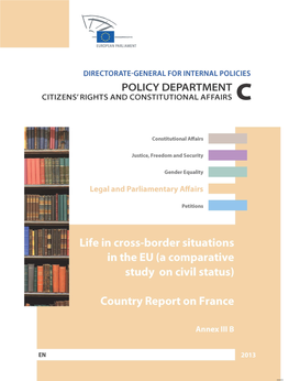 Country Report on France ______