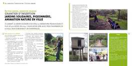Chantier D'insertion Jardins Solidaires, Pigeonniers