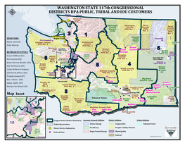 Washington State 117Th Congressional Districts and BPA