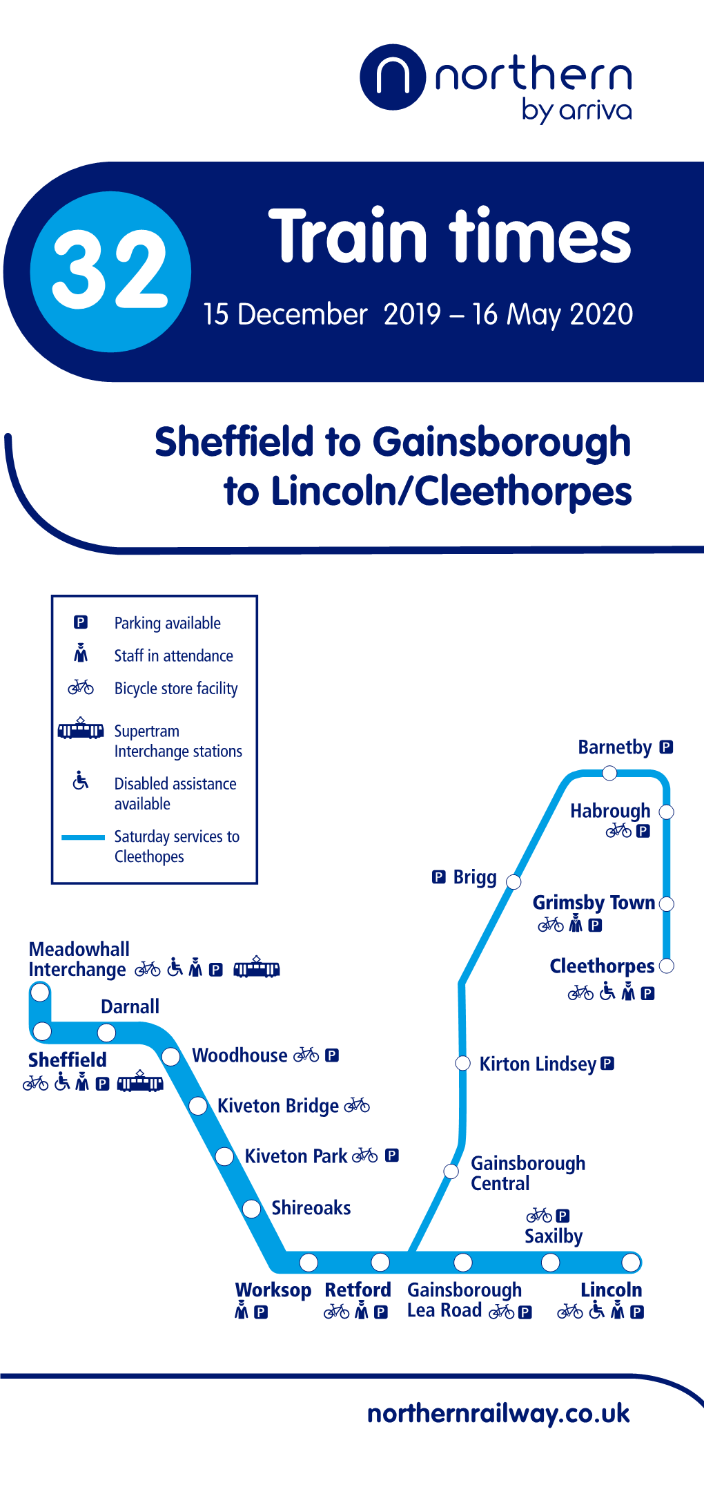 32 Train Times Sheffield to Gainsborough To