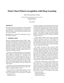 Stock Chart Pattern Recognition with Deep Learning