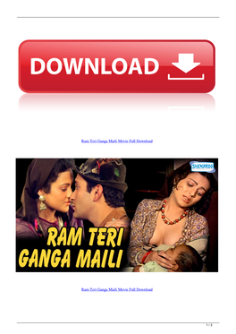 Ram Teri Ganga Maili Movie Full Download