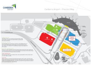 Precinct Map Canberra Airport – Precinct Map