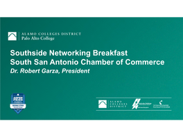 Southside Networking Breakfast South San Antonio Chamber of Commerce Dr