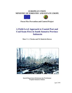 A Field-Level Approach to Coastal Peat and Coal-Seam Fires in South Sumatra Province Indonesia