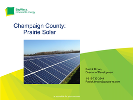 Prairie Solar