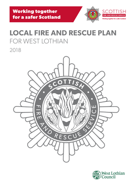 Local Fire and Rescue Plan for West Lothian 2018