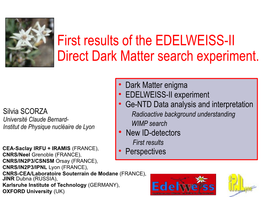 First Results of the EDELWEISS-II Direct Dark Matter Search Experiment
