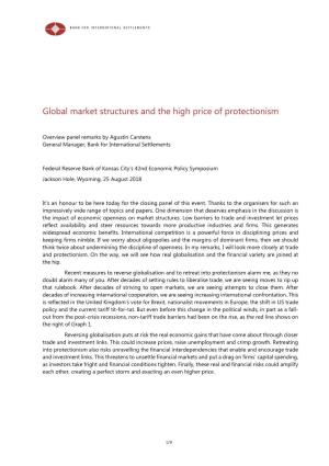 Global Market Structures and the High Price of Protectionism
