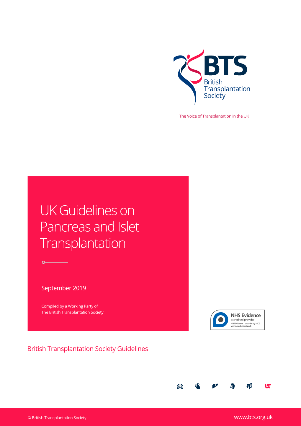 BTS: UK Guidelines on Pancreas and Islet Transplantation