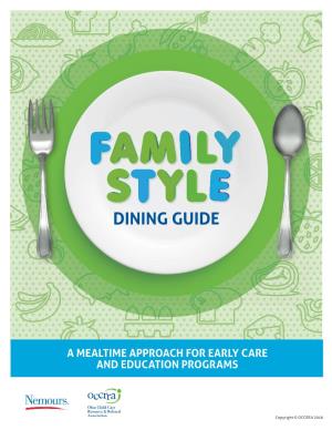 Family Style Dining Guide