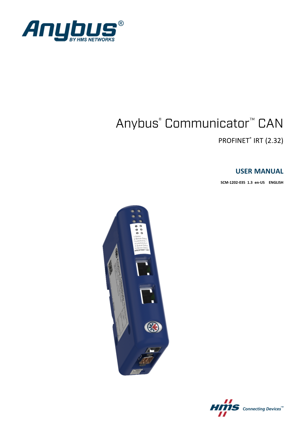 Anybus® Communicator™ CAN PROFINET® IRT (2.32)
