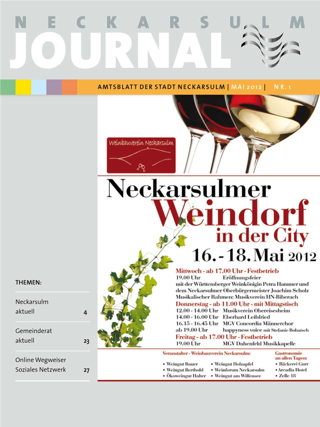 Ausgabe 1 Mai 2012