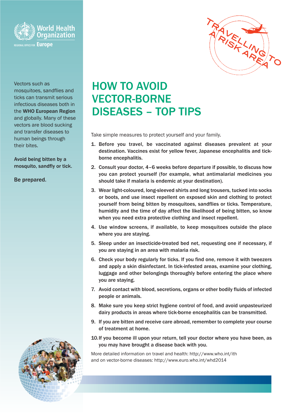 Top Tips How to Avoid Vector Borne Diseases (Eng)