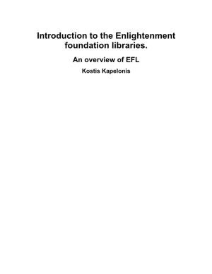 Introduction to the Enlightenment Foundation Libraries