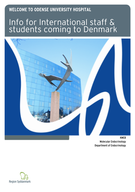 Info for International Staff & Students Coming to Denmark