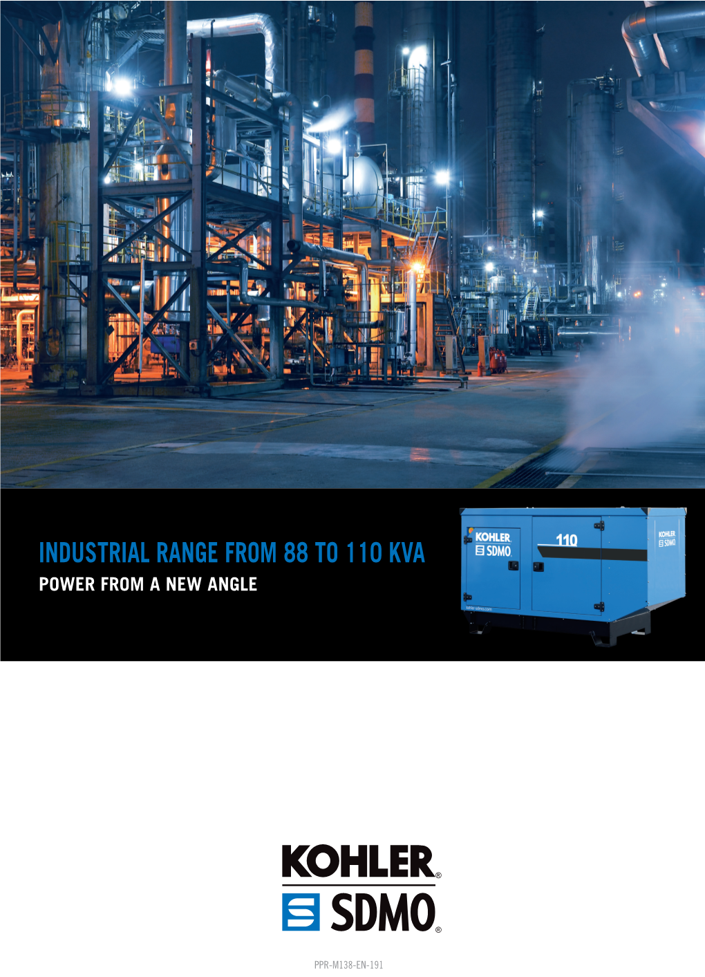 Industrial Range from 88 to 110 Kva Power from a New Angle