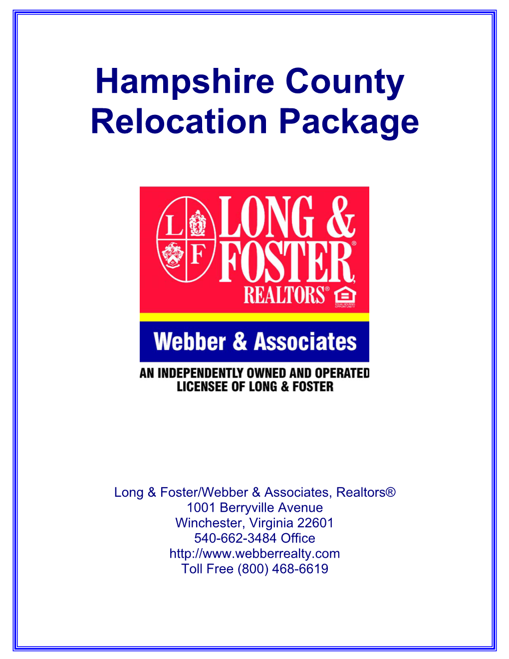 Hampshire County Relocation Package