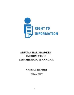 Arunachal Pradesh Information Commission, Itanagar