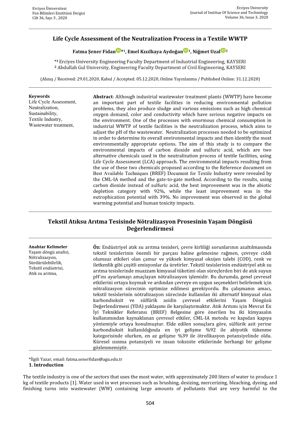 life-cycle-assessment-of-the-neutralization-process-in-a-textile-wwtp