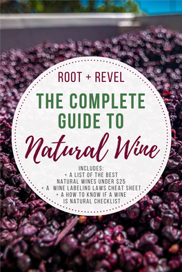 THE COMPLETE GUIDE to Natural Wine