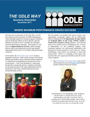 The Odle Way