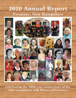 2020 Annual Report Swanzey, New Hampshire