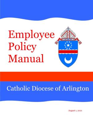 Diocesan Employee Policy Manual