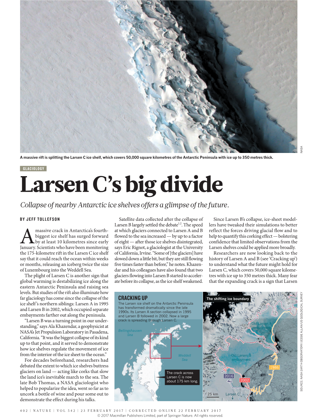 Larsen C's Big Divide