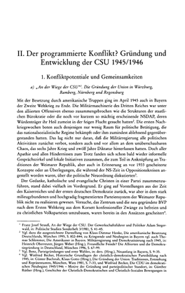 Entwicklung Der CSU 1945/1946 1