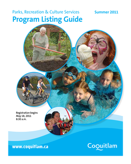 Program Listing Guide