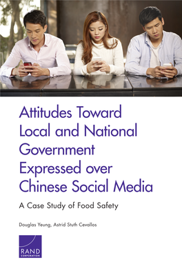 Attitudes Toward Local and National Government Expressed Over Chinese Social Media
