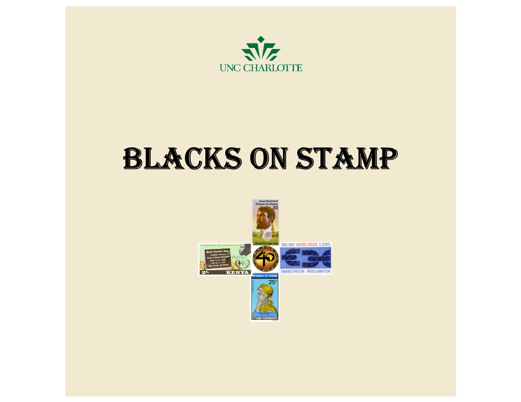 Blacks on Stamp