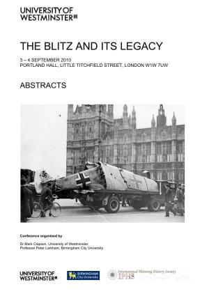 The Blitz and Its Legacy
