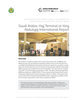 Saudi Arabia: Hajj Terminal at King Abdulaziz International Airport