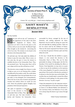 03-St Mary's Newsletter AUGUST 2016