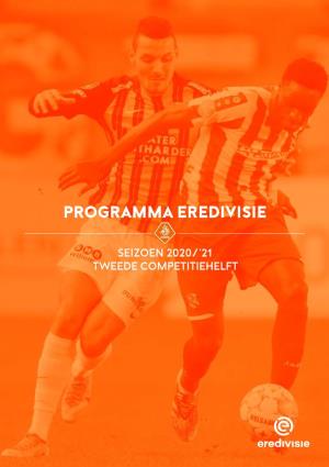 Programma Eredivisie