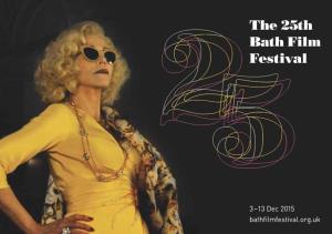 The 25Th Bath Film Festival