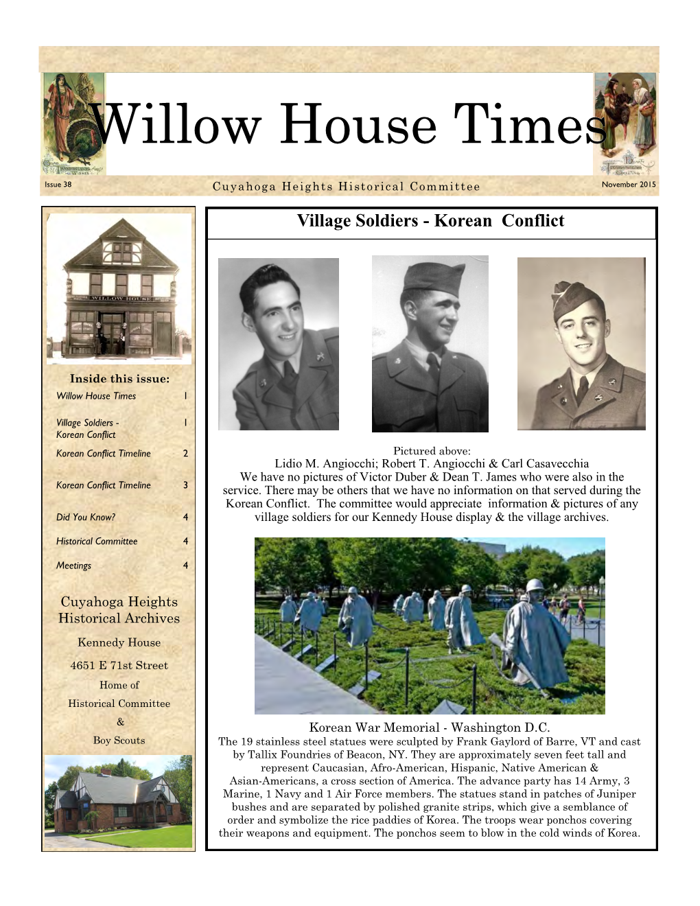 Willow House Times