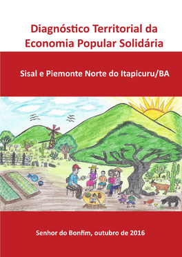 Diagnóstico Territorial Da Economia Popular Solidária