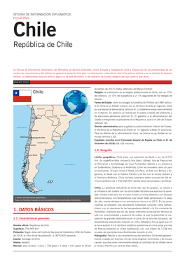 Ficha País De Chile