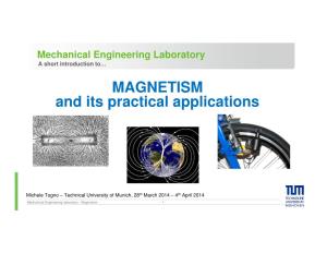 MAGNETISM and Its Practical Applications