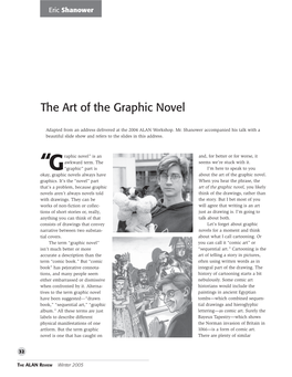 The Art of the Graphic Novel