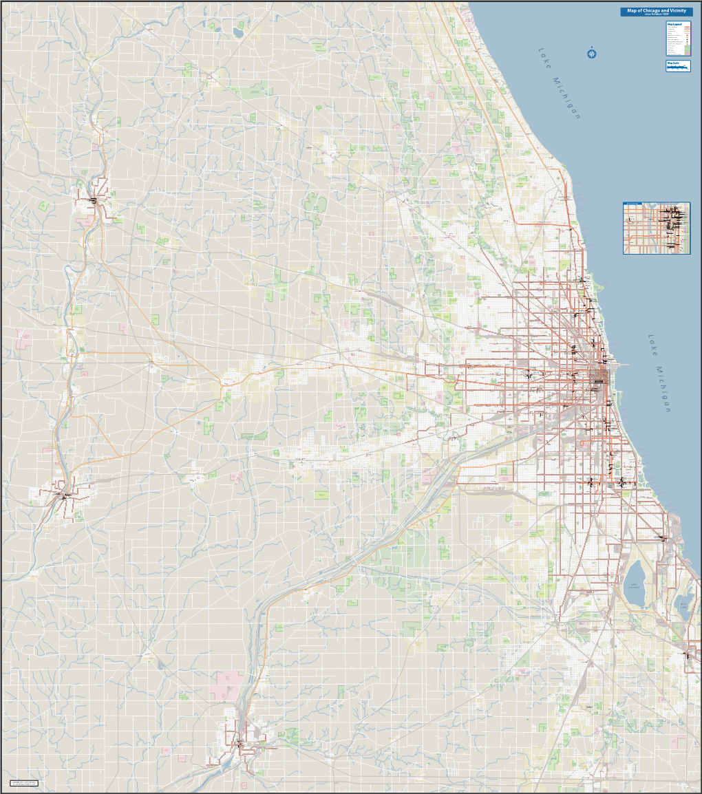 Chicago and Vicinity, Circa October 1929