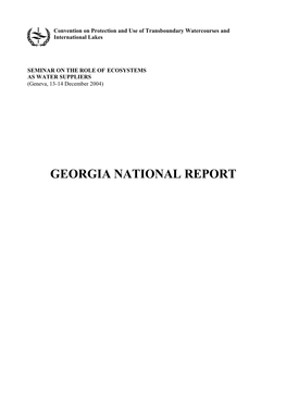 Georgia National Report