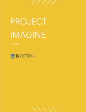 Project Imagine Report | September 2020