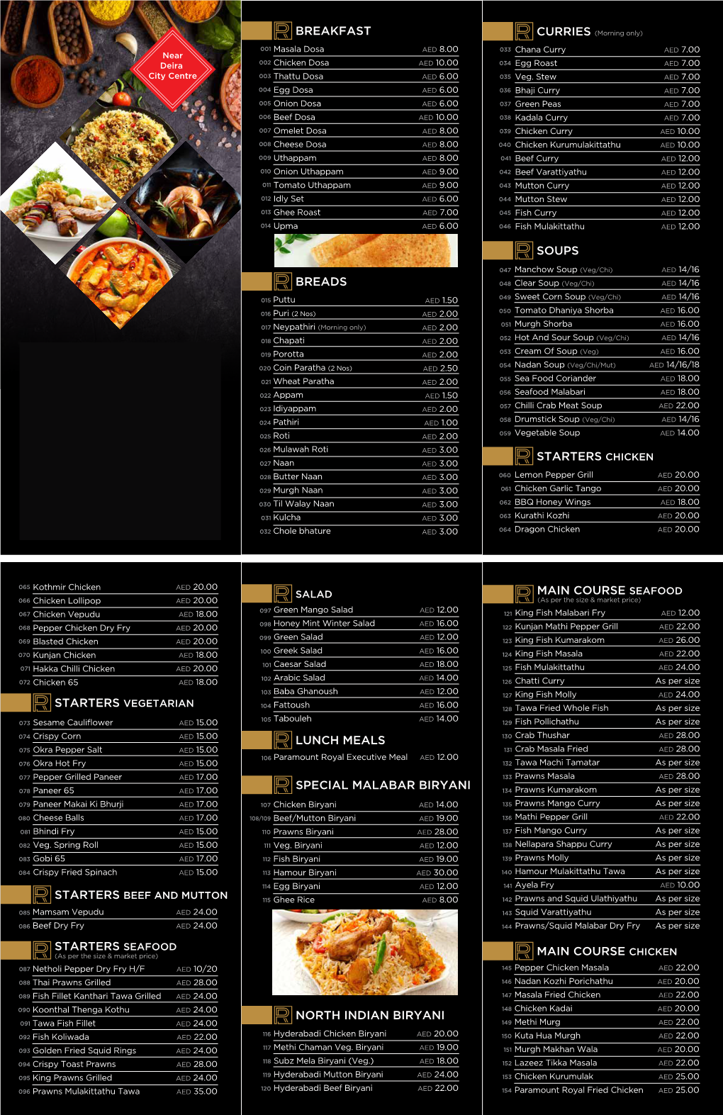 Takeway Menu Wtsp