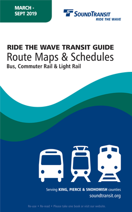 Ride the Wave Transit Guide, March 2019