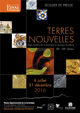 Exposition Terres-Nouvelles 2016, À Lezoux