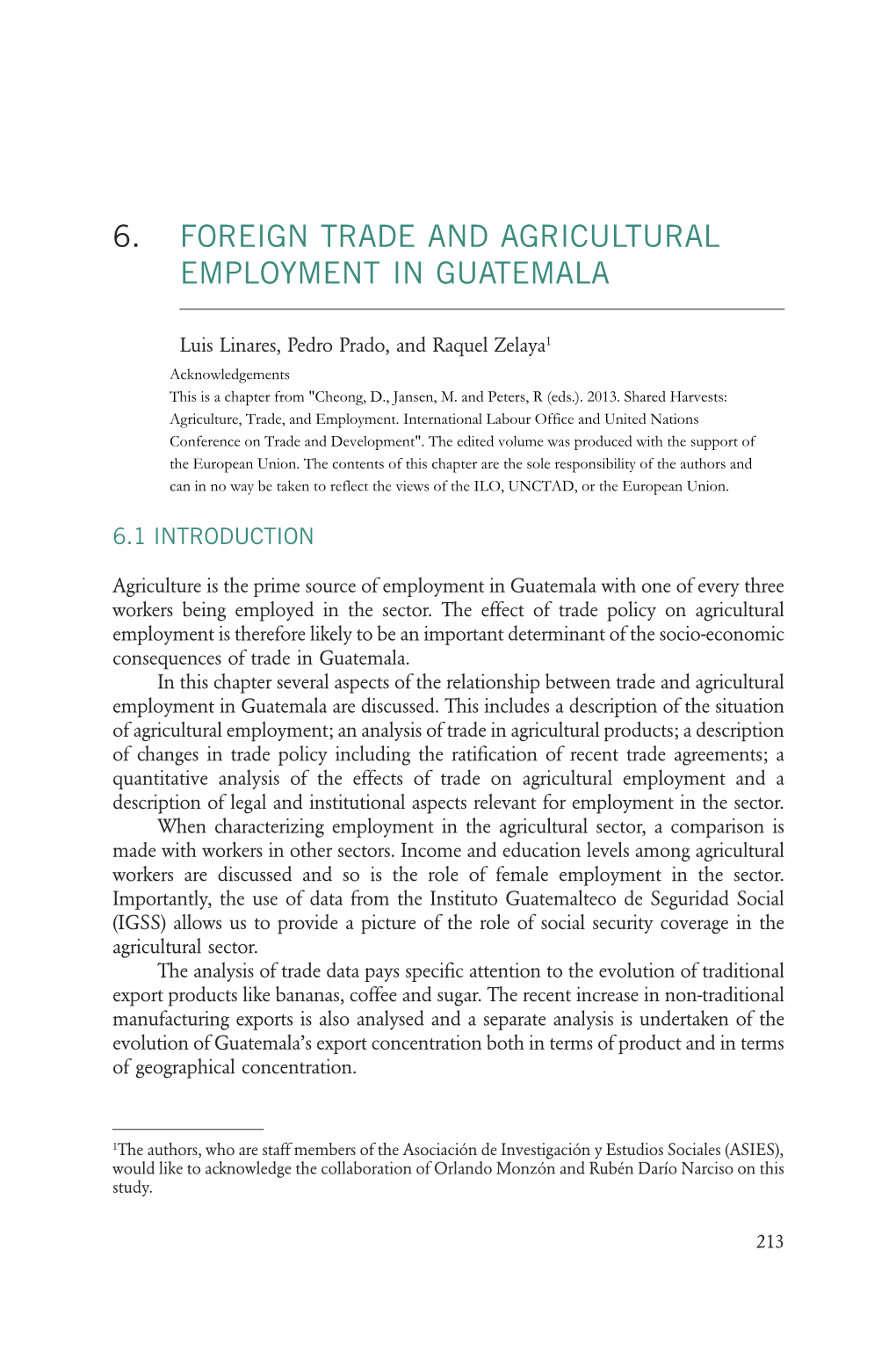 Foreign Trade and Agricultural Employment in Guatemalapdf